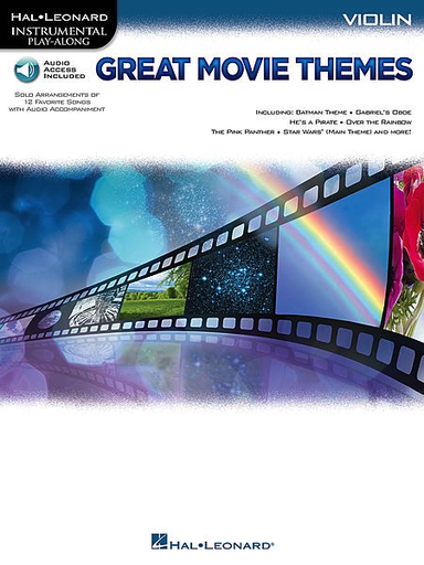 Great Movie Themes (violin, and audio accompaniment)