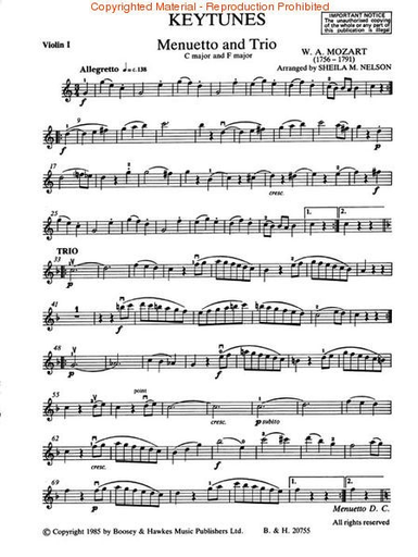 Nelson, S.: Keytunes 1 (violin)