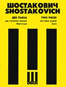 Shostakovich, D.: (Score) Two Pieces for String Quartet, Op.36a (string quartet)