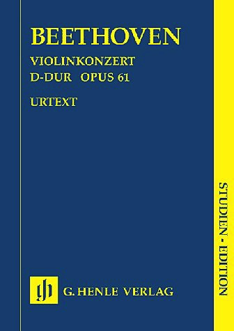 Beethoven, L. van (Kojima, ed.): Violin Concerto, D Major, Op.61, urtext (score)
