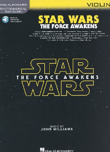 Williams, John: Star Wars The Force Awakens (violin & media access)