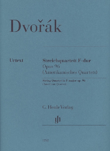 Dvorak: String Quartet No.12 in F Major - "American Quartet," Op.96 - URTEXT (string quartet) Henle