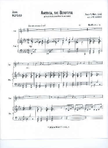 Heffler: America, the Beautiful (cello & piano)