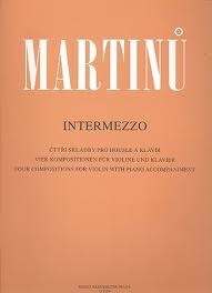 Martinu, Bohuslav: Intermezzo-4 Compositions for Violin & Piano, Barenreiter