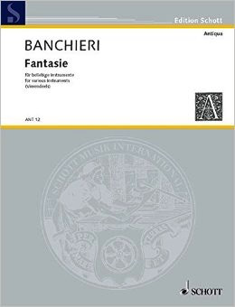 Banchieri, A. (Vierendeels, arr.): Fantasie Overo Canzoni alla francese (2 violins, viola, and cello)