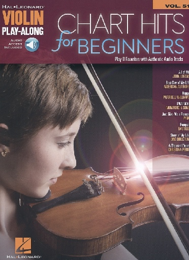 Chart Hits for Beginners (Violin Play-Along)