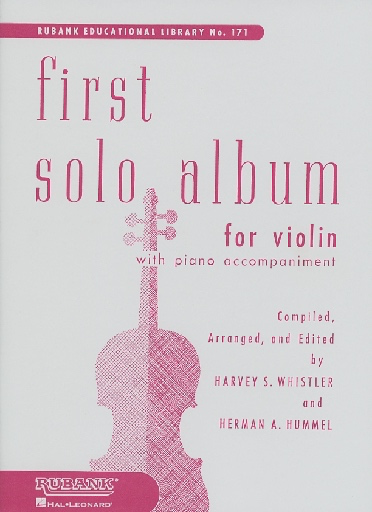 Whistler, Harvey: First Solo Album (violin & piano)