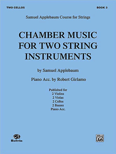 Applebaum, S.: Chamber Music for Two String Instruments V.3 (2 cellos)