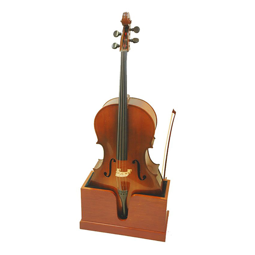 Lemurian Crafts cello stand with bow holder - Three colors