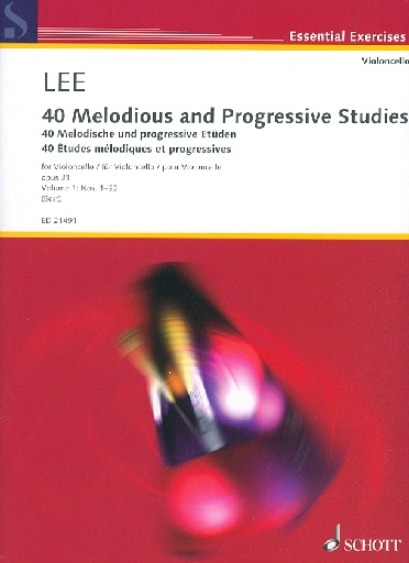 Lee, Sebastian (Best): 40 Melodious and Progressive Studies, Op. 31 Volume 1: Nos. 1-22 (cello)