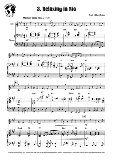 Ros, S.: Globetrotters; 12 Pieces In Styles From Around the World (violin and CD)