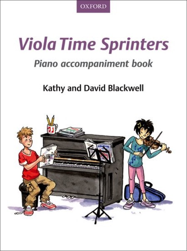 Blackwell, K.&D.: Viola Time Sprinters (piano accompaniment)