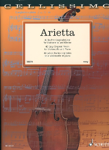 Arietta - 40 Easy Original Pieces (cello & piano)