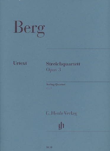 Berg, Alban: String Quartet Op. 3