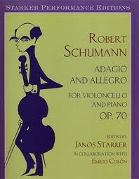Schumann, Robert (Starker): Adagio & Allegro Op.70 (cello & piano)