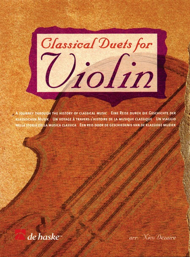Dezaire, Nico: Classical Duets for Violin (2 Violins)