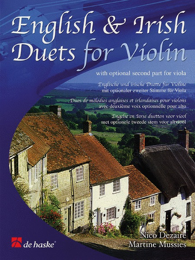 Dezaire, Nico: English & Irish Duets for Violin with optional 2nd part for viola