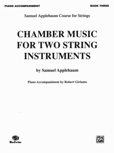 Applebaum, S.: Chamber Music for Two String Instruments V.3 (piano accompaniment)