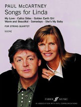 McCartney, P.: (Score) Songs for Linda (string quartet)
