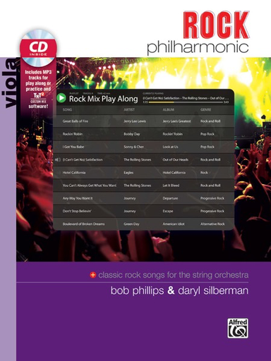 Phillips, B. & Silberman, D.: Rock Philharmonic (viola & CD)