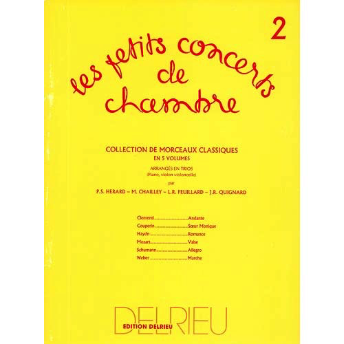 Feuillard, L.R.: Little Drawing Room Trios, Bk. 2 (violin, cello & piano)