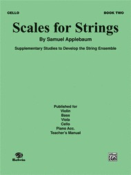 Applebaum, S.: Scales for Strings Bk.2 (cello)