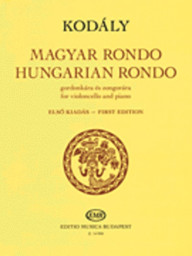 Kodaly, Zoltan: Hungarian Rondo (cello & piano)