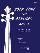 Etling, F.R.: Solo Time for Strings, Bk.2 (piano accompaniment)