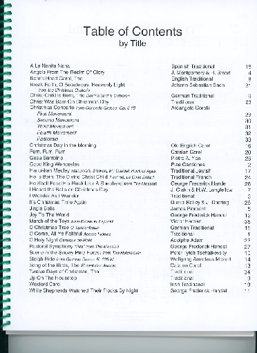 Kelley, Daniel: Music for Three, Christmas, Intermediate (piano)