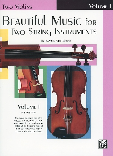 Applebaum, S.: Beautiful Music for Two String Instruments Book 1 (2 violins)