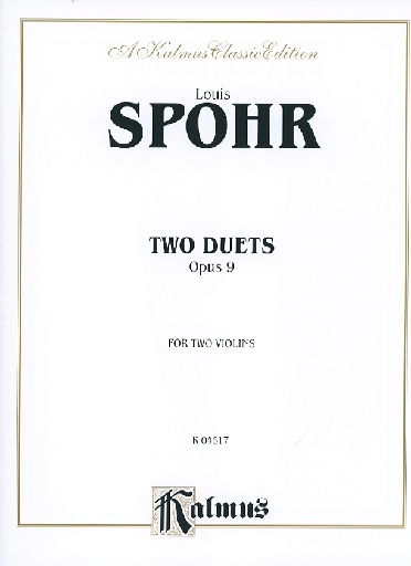 Spohr, L.: 2 Violin Duets Op.9 (2 violins)