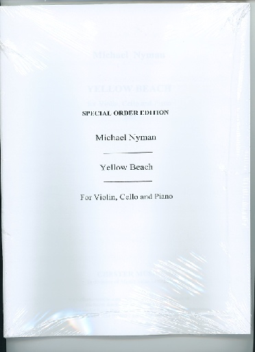 Nyman, Michael: Yellow Beach (score and parts)
