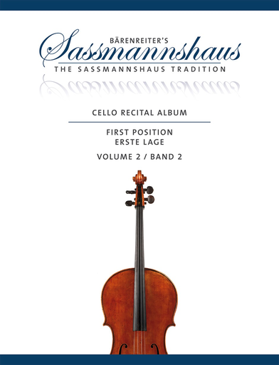 Sassmannshaus: Cello Recital Album, Vol.2 (cello & piano) Barenreiter