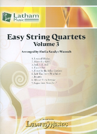 Sandys-Wunsch, Sheila: Easy String Quartets Vol. 3