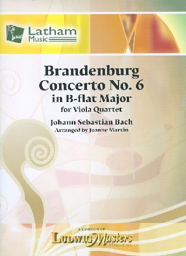Bach, J.S. (Martin, arr.): Brandenburg Concerto No. 6 in B-flat Major (4 violas)