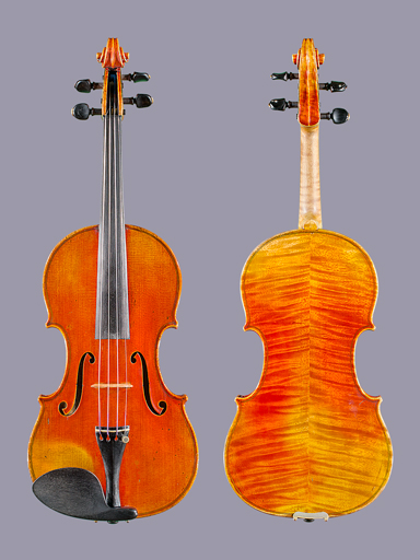 Paul Blanchard violin, Lyon, FRANCE 1896 #399