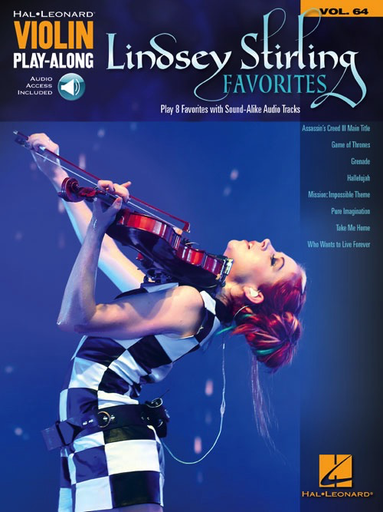Play-Along Series Vol.64: Lindsey Stirling Favorites (violin, and audio access)