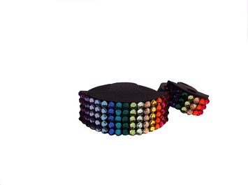 Baroque Bling Cello Mute ''Rainbow'' Swarovski Crystals