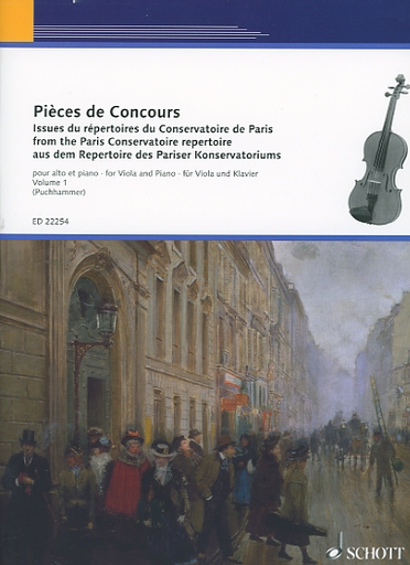 Puchhammer-Sedillot: (Collection) Competition Pieces, Vol.1 (viola & piano) Schott