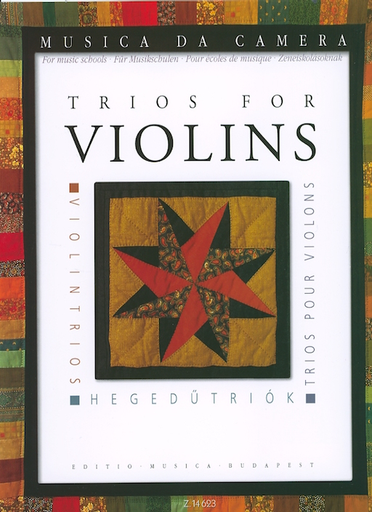 Soos, A.: (Collection) Trios for Violins (3 violins)