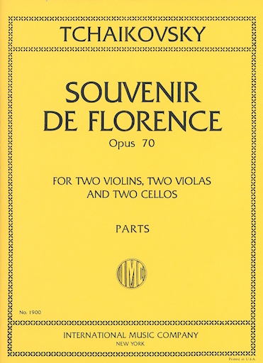 Tchaikovsky: Souvenir de Florence, Op.70 (string sextet)