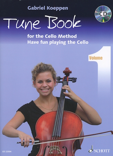 Koeppen: Tune Book for the Cello Method, Vol.1 (1-3 cellos w/ piano ad lib.)(CD)