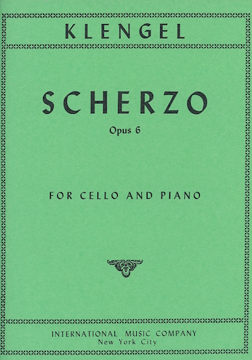 Klengel: Scherzo, Op.6 (cello & piano)