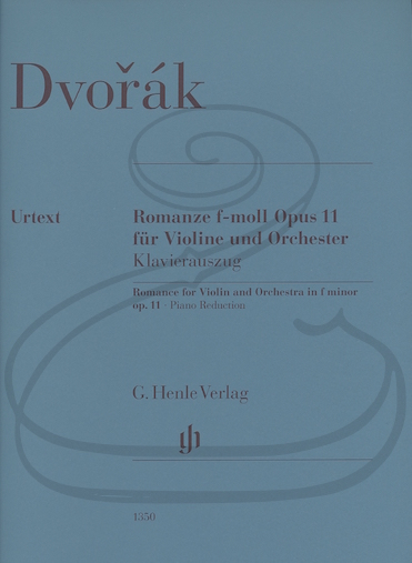 Dvorak (Kordt-Dauner): Romance in F minor, Op.11 - URTEXT (violin & piano)