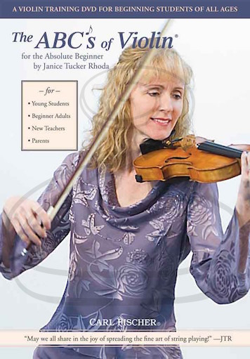 DVD - Rhoda: The ABC's of Violin for the Absolute Beginner (violin)(DVD)