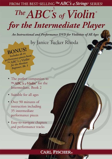 DVD - Rhoda: The ABC's of Violin for the Intermediate Player (violin)(DVD)