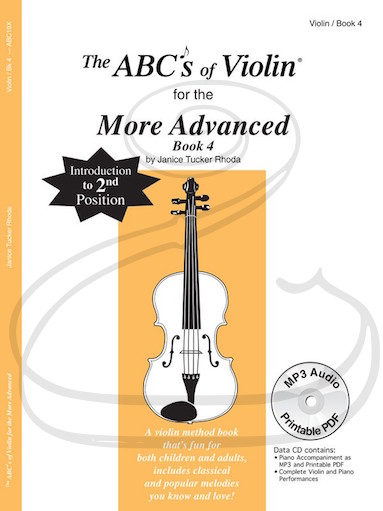 Rhoda: The ABC's of Violin for the More Advanced, Bk.4 (violin)(CD) Carl Fischer