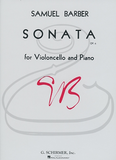 Barber: Sonata for Violoncello & Piano, Op.6 (cello & piano) Schirmer