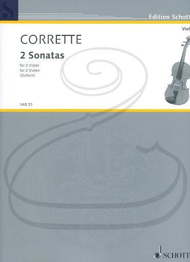 Corrette (Doflein): 2 Sonatas (2 violas) Schott