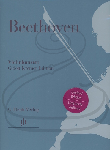 Beethoven (Kremer/Kojima): (score/parts) Concerto in D Major, Op.61 - URTEXT (violn & piano reduction) Henle Verlag